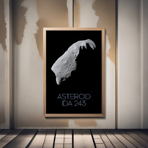 Ruimtevaart, zonnestelsel, asteroïdengordel, IDA 2 Foto Afdruk