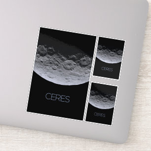 Ruimtevaart, zonnestelsel, dwergplaneet Ceres Sticker