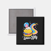 Ruimtevaartakt Magneet (Voorkant / Achterkant)