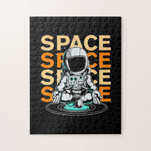 Ruimtevaartastronaut Legpuzzel