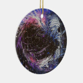 Ruimtevaartdraak Keramisch Ornament (Rechts)