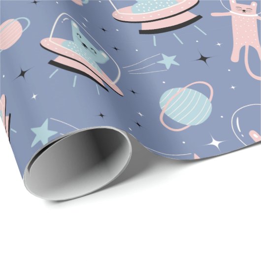 Ruimtevaarten Cadeaupapier (Rol Hoek)