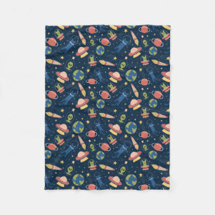 Ruimtevaarten Fleece Deken