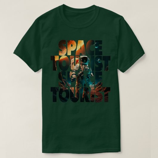 Ruimtevaartexploitant Buitenruimte Buitenruimteast T-shirt (Design voorkant)