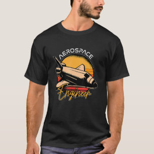 Ruimtevaartingenieur Ruimtevaarttechnologie T-shirt