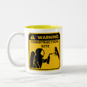 Ruimtevaartingenieurs waarschuwen Posters Mok (Links)