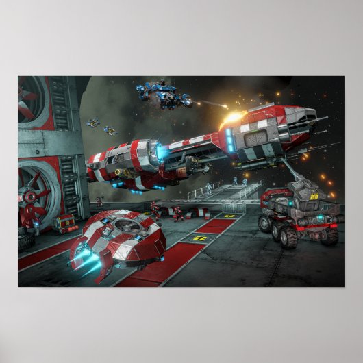 Ruimtevaartingenieurs: Warfare Evolution Poster (Voorkant)