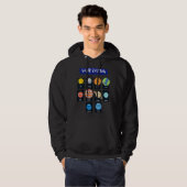 Ruimtevaartinstallaties voor het Zonnestelsel, voo Hoodie (Voorkant volledig)