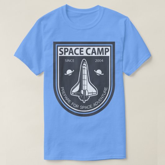 Ruimtevaartkamp - Premium Retro-Shirten T-shirt (Design voorkant)