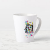 Ruimtevaartkat Latte Mok (Rechterhoek)