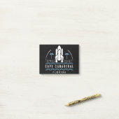 Ruimtevaartkust Kaapkanaal Post-it® Notes (Op bureau)