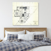 Ruimtevaartnaaldhuls Luchtconceptie 3 Canvas Afdruk (Insitu (Slaapkamer))