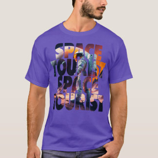 Ruimtevaartoorist Buitenruimte Buitenruimteastrona T-shirt