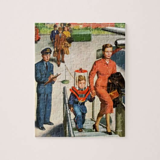 Ruimtevaartreiziger Legpuzzel (Verticaal)