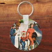 Ruimtevaartreiziger Sleutelhanger (Voorkant)