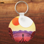 Ruimtevaartsbestemming Sleutelhanger (Voorkant)