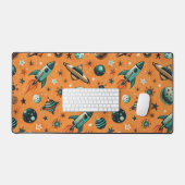  ruimtevaartuig Rocket Ships Pattern -Cosmos(1) Bureaumat (Keyboard & Muis)