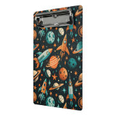  ruimtevaartuig Rocket Ships Pattern -Cosmos(2) Mini Klembord (Angled2)