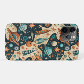 ruimtevaartuig Rocket Ships Pattern -Cosmos(4) Case-Mate iPhone Case (Achterkant (horizontaal))