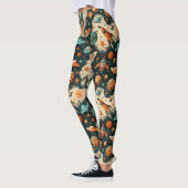 ruimtevaartuig Rocket Ships Pattern -Cosmos(6) Leggings (Links)