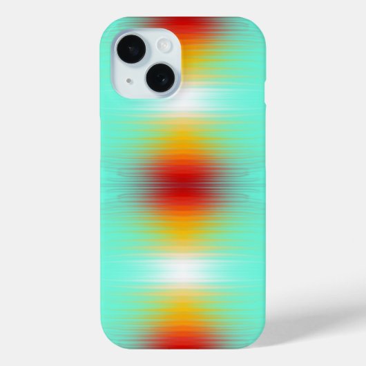 Ruimtevaartuig terugkeer plasma veld kleuren Abstr Case-Mate iPhone Case (Achterkant)