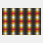 Ruimtevaartuig terugkeer plasma veld kleuren patro inpakpapier vel (Voorkant 2)