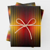 Ruimtevaartuig terugkeer plasma veld kleuren patro inpakpapier vel (In situ)