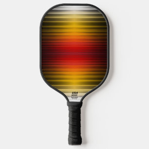 Ruimtevaartuig terugkeer plasma veld kleuren patro pickleball paddle