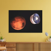 Ruimtevaartuigen met de Perseverance Rover Canvas Afdruk (Insitu (Woonkamer))