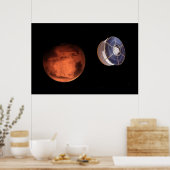 Ruimtevaartuigen met de Perseverance Rover Poster (Keuken)
