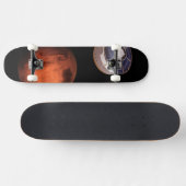 Ruimtevaartuigen met de Perseverance Rover Skateboard (Horizontaal)