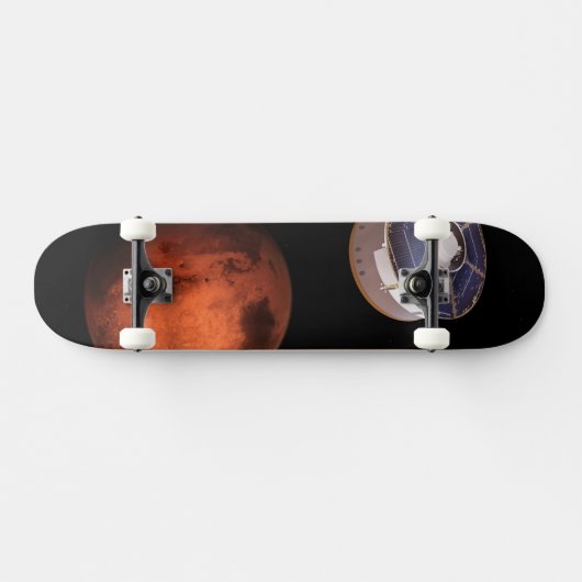 Ruimtevaartuigen met de Perseverance Rover Skateboard (Horizontaal)