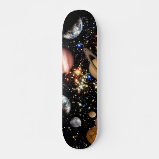 Ruimtevaartwatbord Skateboard (Voorkant)