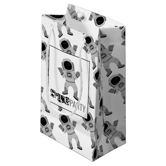 Ruimtevaartwetter Klein Cadeauzakje (Voorkant Gekanteld)