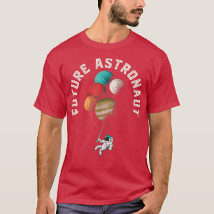Ruimtevaartwiskunsten Astronomie Planeten Kinder T T-shirt