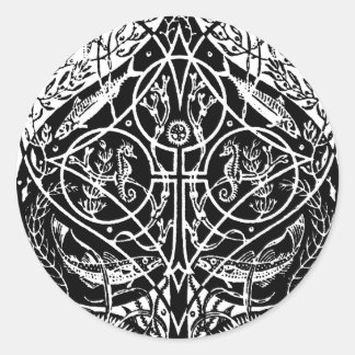 RUIMTEVAK RONDE STICKER