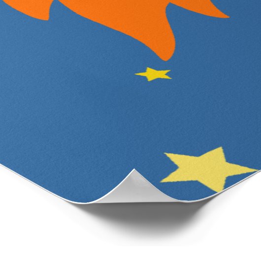 Ruimteverkenner - Aangepast Poster (Hoek)