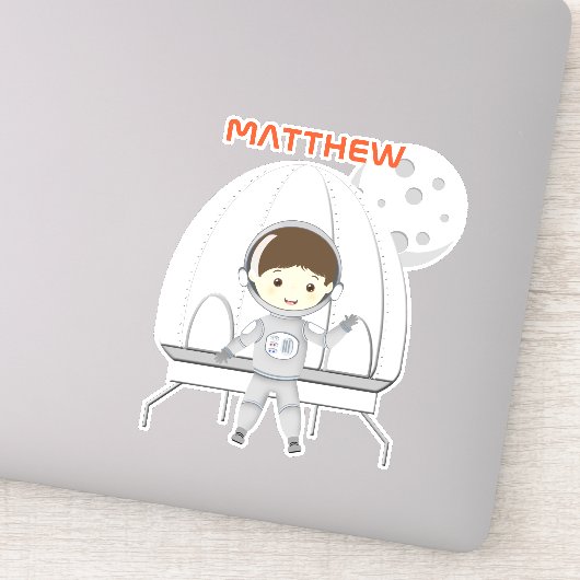 Ruimteverkenner Sticker (Detail)