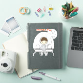 Ruimteverkenner Sticker (iPad Cover)