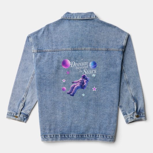 Ruimteverkenning Denim Jacket (Achterkant)