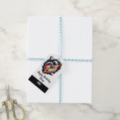 Ruimteverkenning Verjaardag Cadeaulabel (Met Touw)