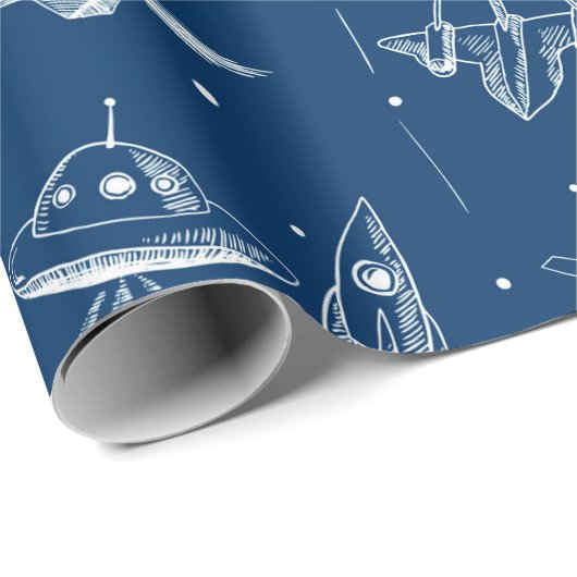 Ruimteverlooppapier Cadeaupapier (Rol Hoek)