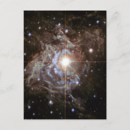 Ruimteverneveling - Cepheid Variable Star RS Puppi Briefkaart