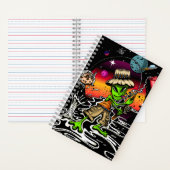 ruimtevisser notitieboek (Binnen)