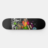 ruimtevisser skateboard (Horizontaal)