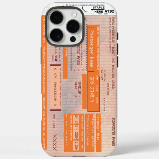 Ruimtevlucht Mars-reispas wijzigen Case-Mate iPhone Case (Achterkant)