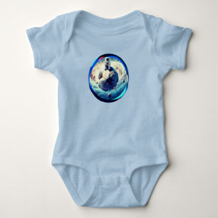 Ruimtevoetbal astronaut romper