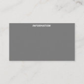 Ruimtevoorzieningen Visitekaartje (Achterkant)