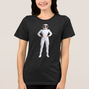 Ruimtevrouw Tri-Blend Shirt