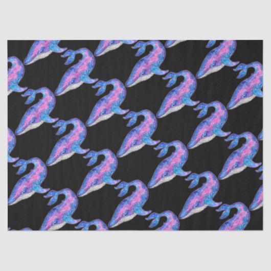 Ruimtewalvis Tissuepapier (Voorkant)